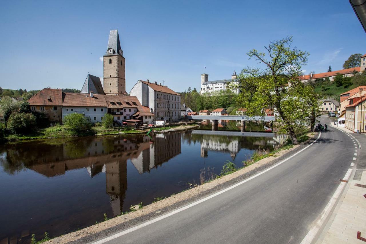Ubytovani Rozmberk Nad Vltavou 18 Buitenkant foto